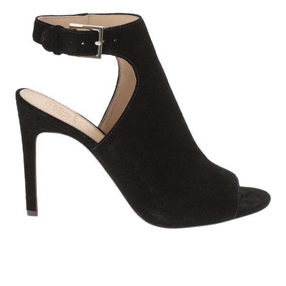 Tory Burch Shoes - Tory Burch Brittania Open Peep Toe Slingbacks